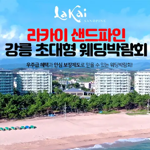 라카이 샌드파인 강릉 웨딩박람회